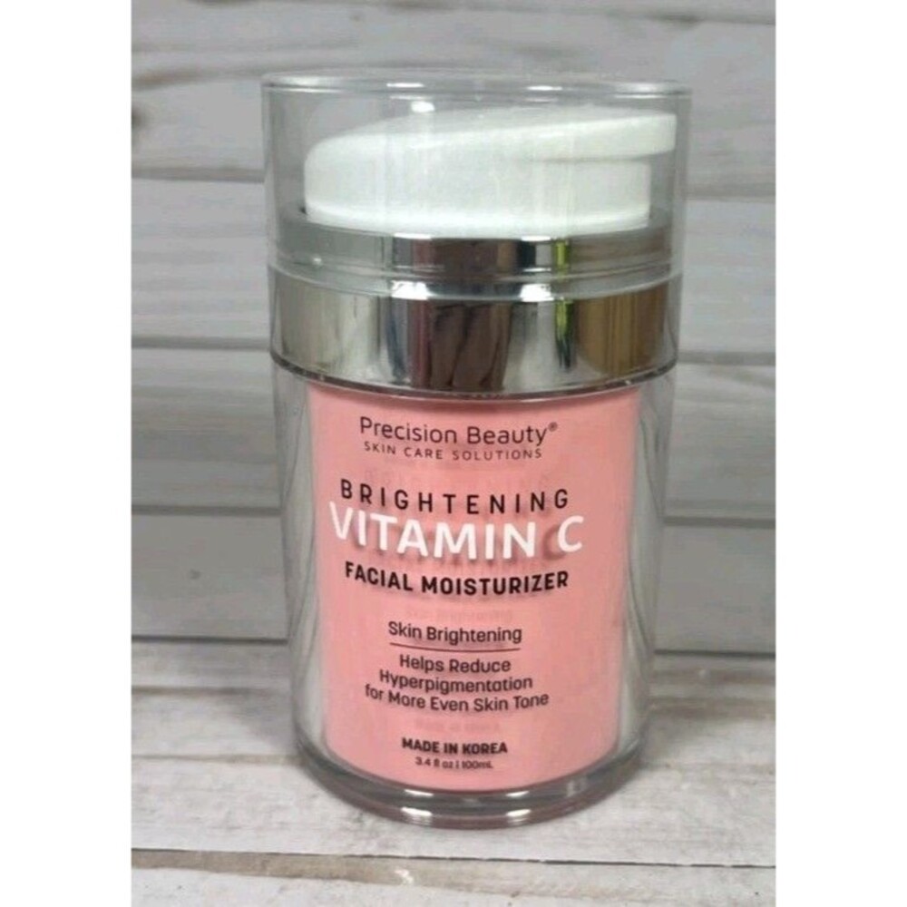 Precision Beauty Brightening Vitamin C Facial Moisturizer  Cream 3.4oz Korean